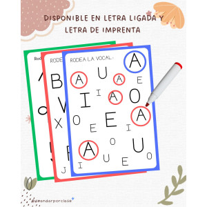 Encercla la lletra o el número