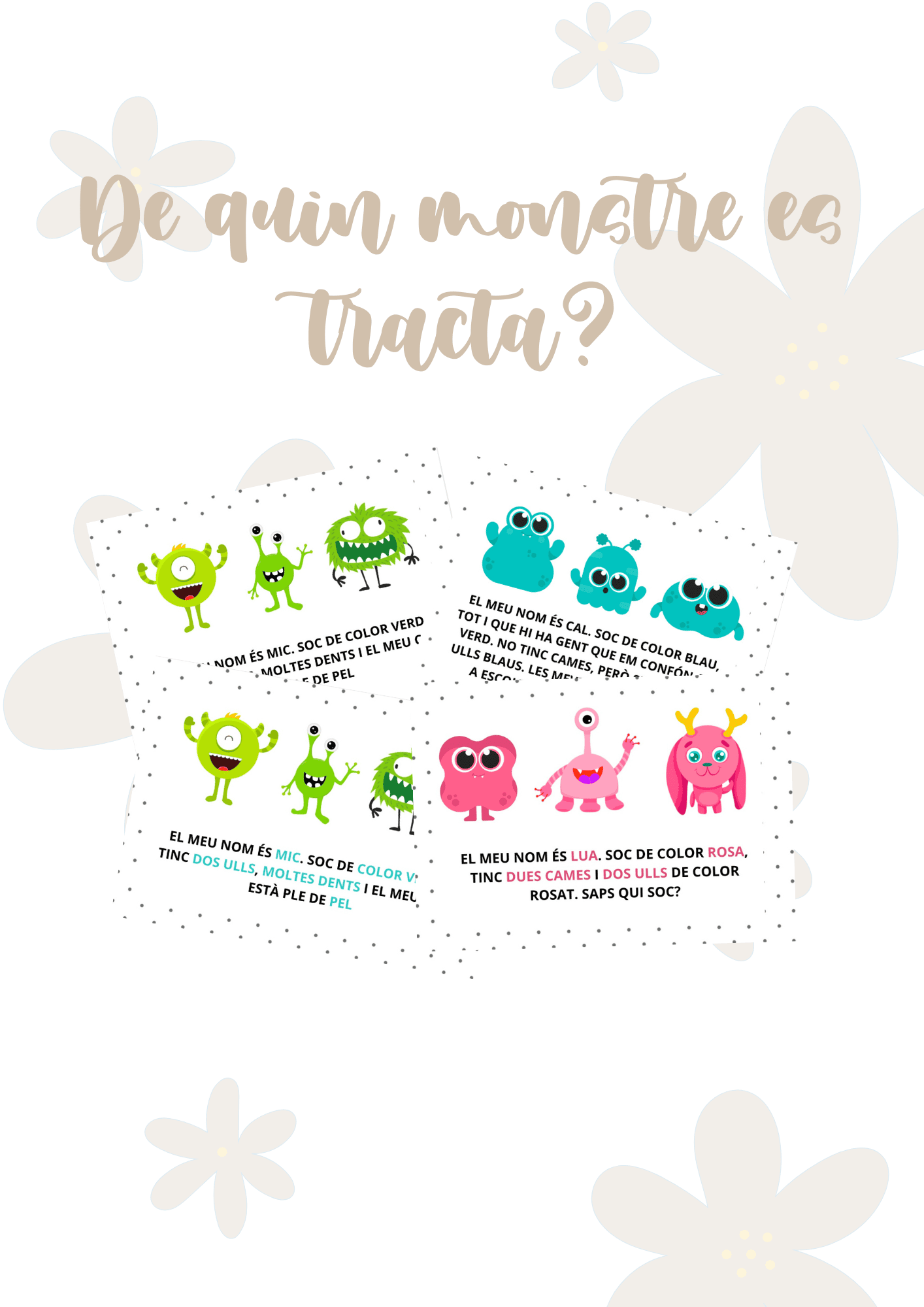 De quin monstre es tracta?