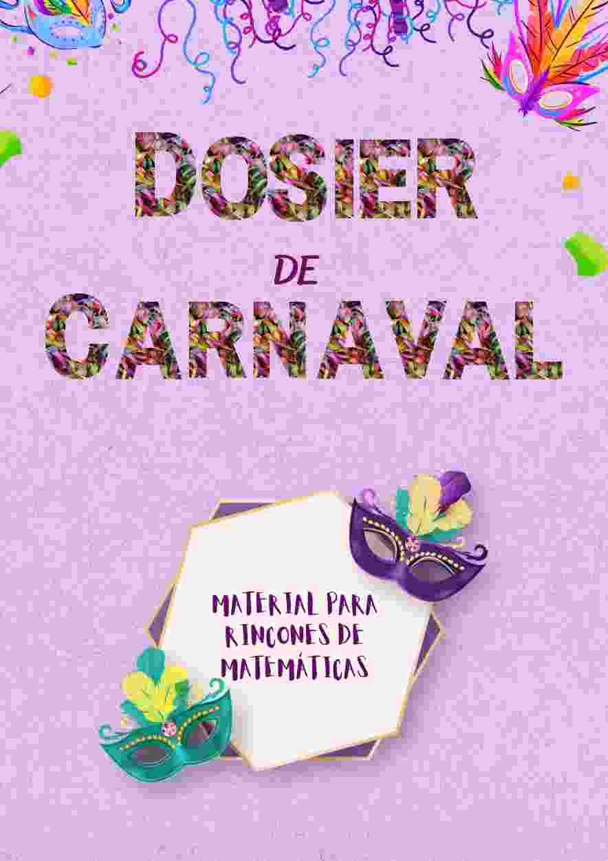 Dosier matemáticas carnaval