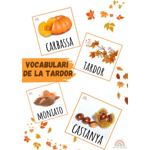 Vocabulari tardor