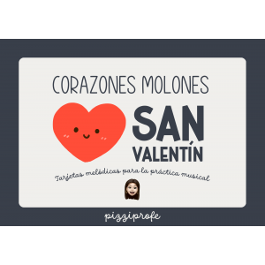 💖 Corazones Molones 🎶 TARJETAS MELÓDICAS DE SAN VALENTÍN 💖 by @pizziprofe