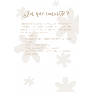 El texto instructivo