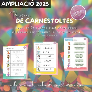 Ampliació passatemps Carnestoltes