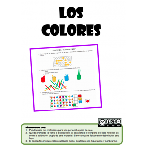 Actividades varias - colores