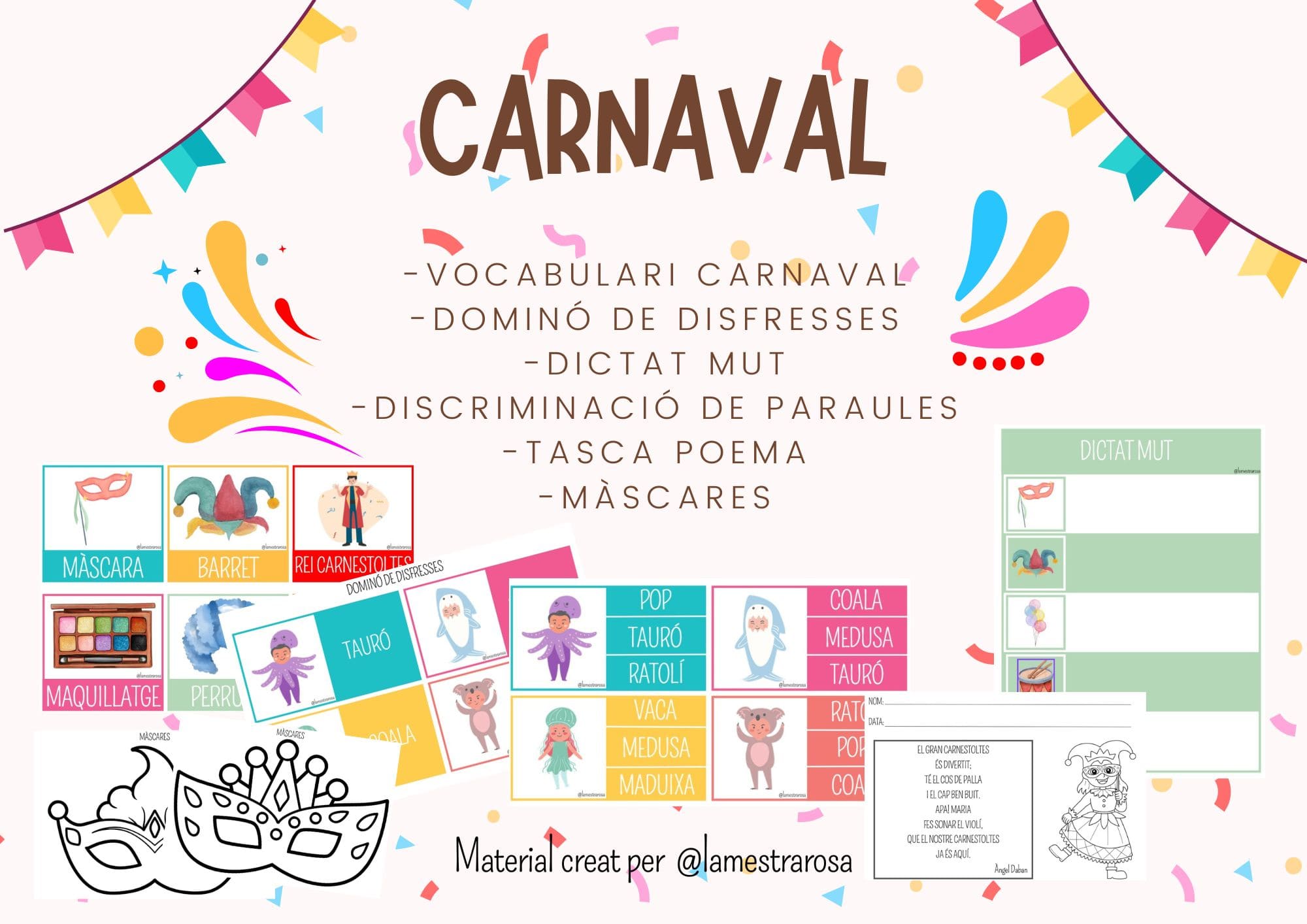 Material didàctic CARNAVAL