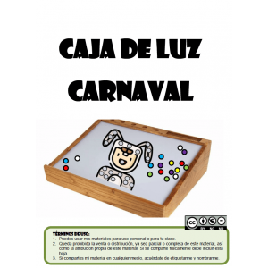 Caja de luz - carnaval