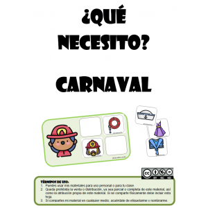 ¿Qué necesito para disfrazarme? - carnaval
