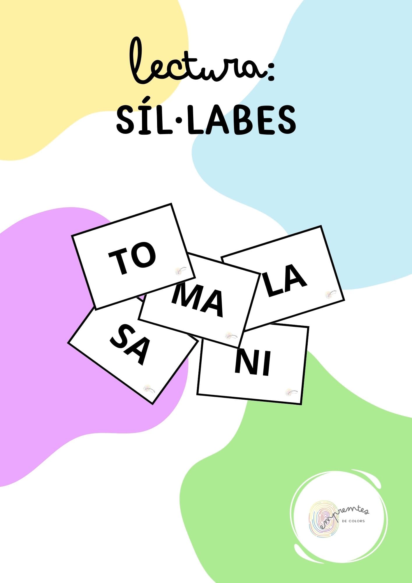 TARGETES DE LECTURA DE SÍL·LABES