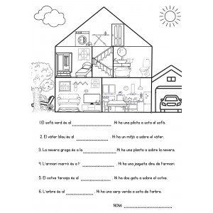 Parts de la casa: fitxa