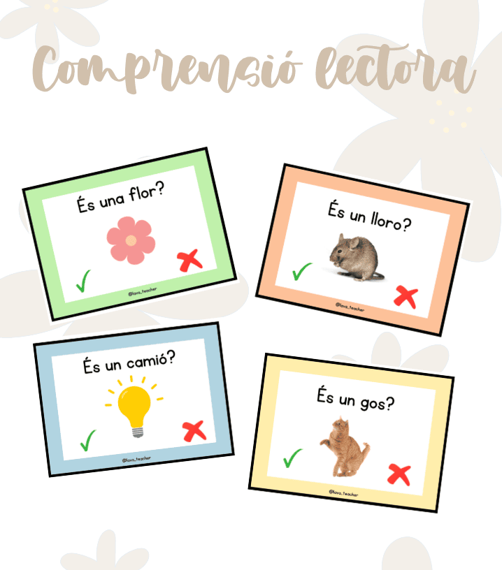 Comprensió lectora inicial