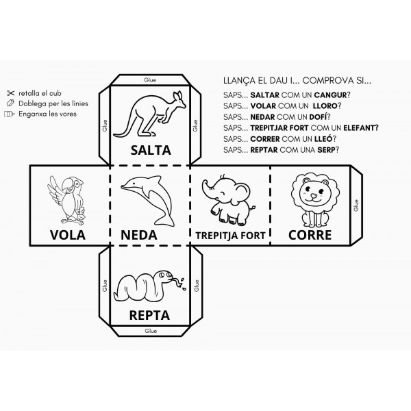 Cub desplaçaments animals del zoo