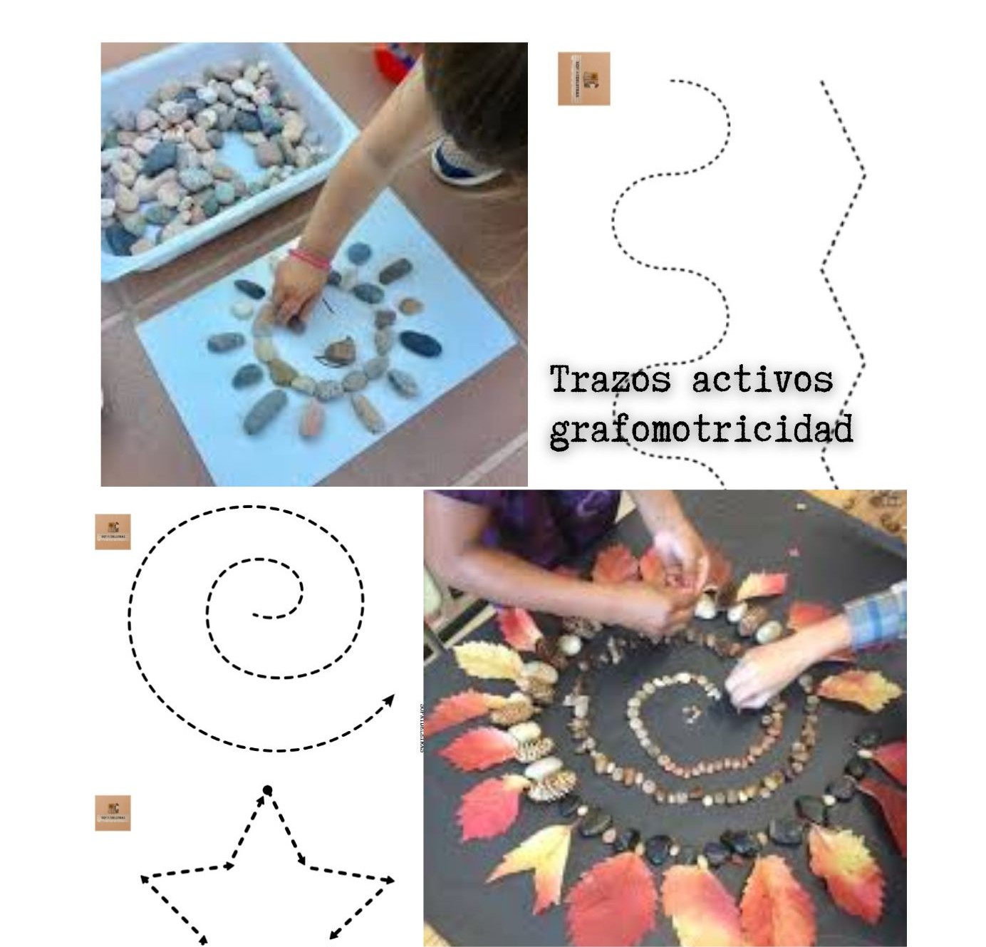 Trazos creativos grafomotricidad
