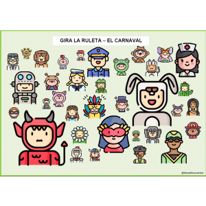 Gira la ruleta - carnaval