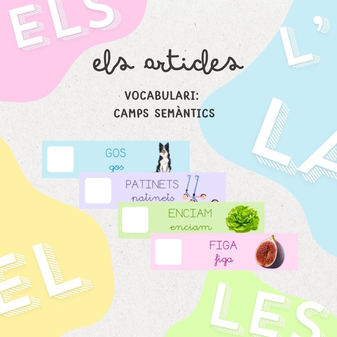 ELS ARTICLES: EL, LA, ELS, LES, L'.