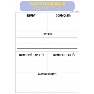 Targetes de paraules