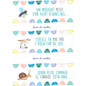 Consciència fonològica: acabem frases rimades (català) PART 1 i PART 2