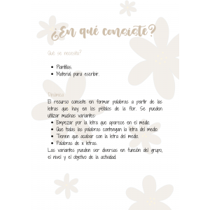 ¿Cuántas palabras puedes formar?