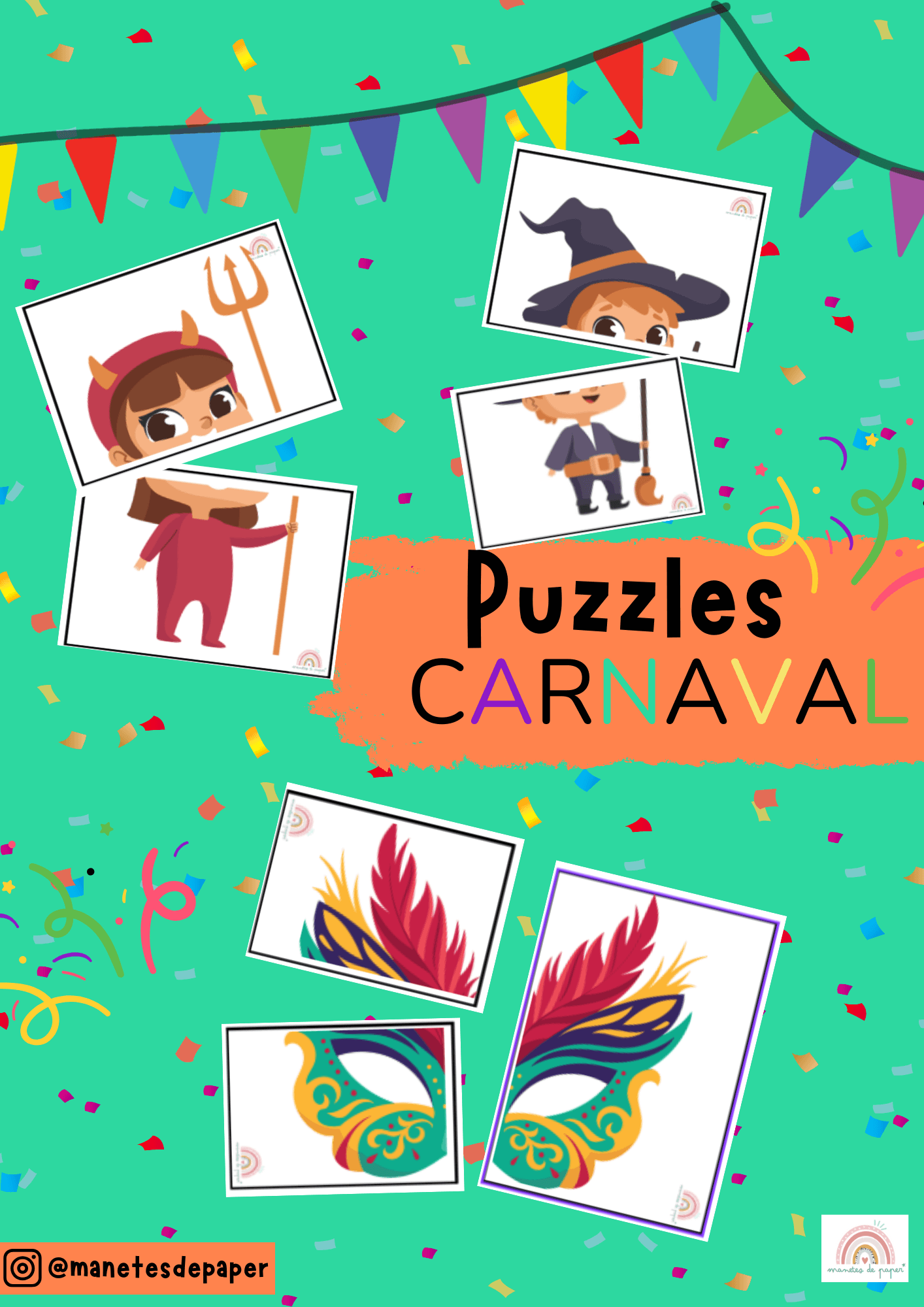 Petits puzzles de Carnaval