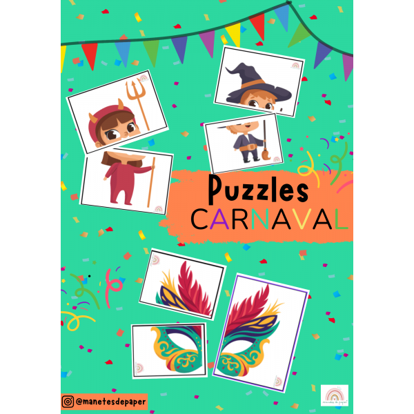 Petits puzzles de Carnaval