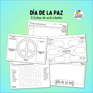 Fichas de actividades (Día de la Paz)