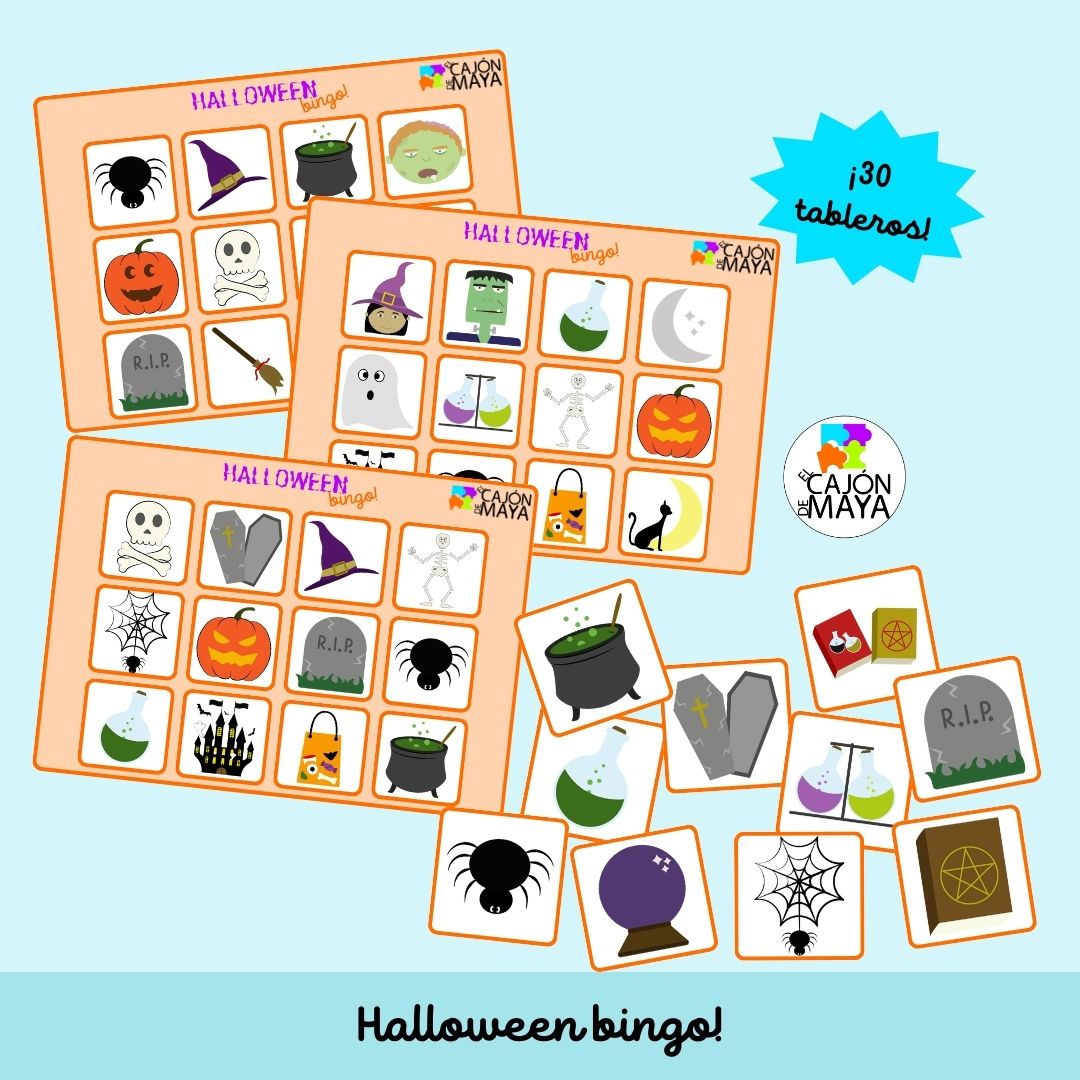 Bingo temático - Halloween