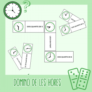 DOMINÓ DE LES HORES