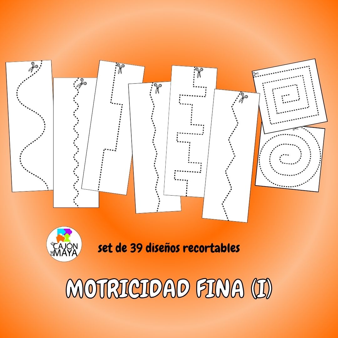 Motricidad fina (1) - recursos recortables