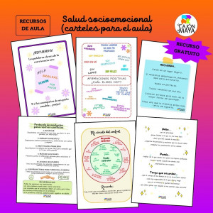 Carteles DIN A4 - salud emocional
