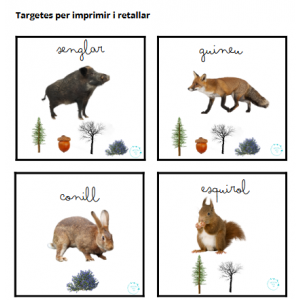 Estadística amb animals del bosc
