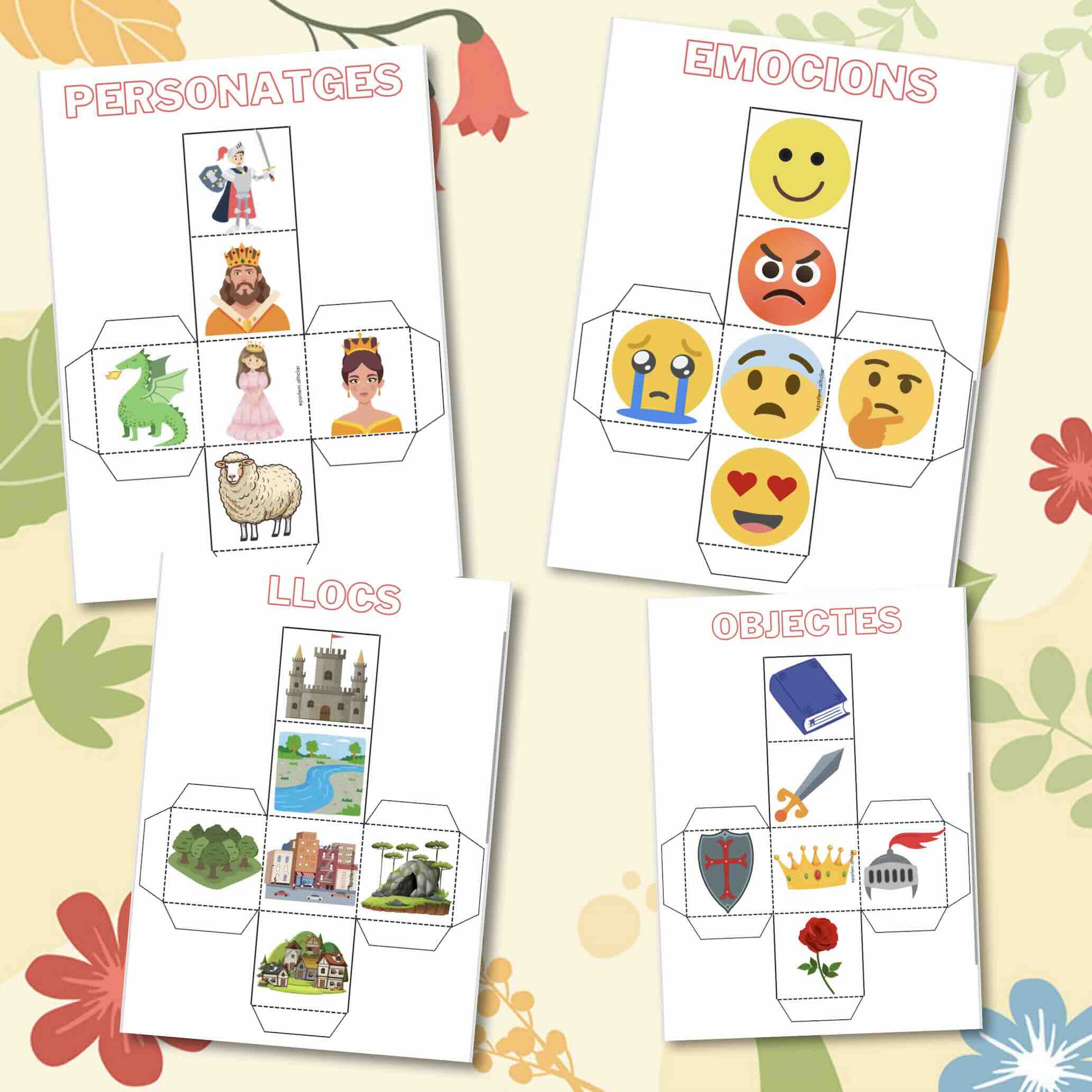 Daus histories Sant jordi