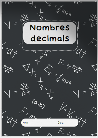 Nombres decimals: activitats