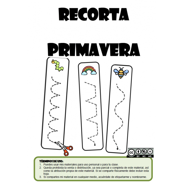 Recortes - primavera