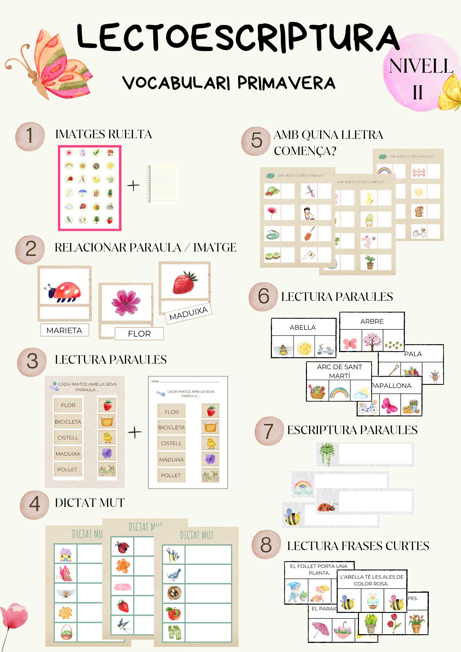 RACONS LECTOESCRIPTURA PRIMAVERA