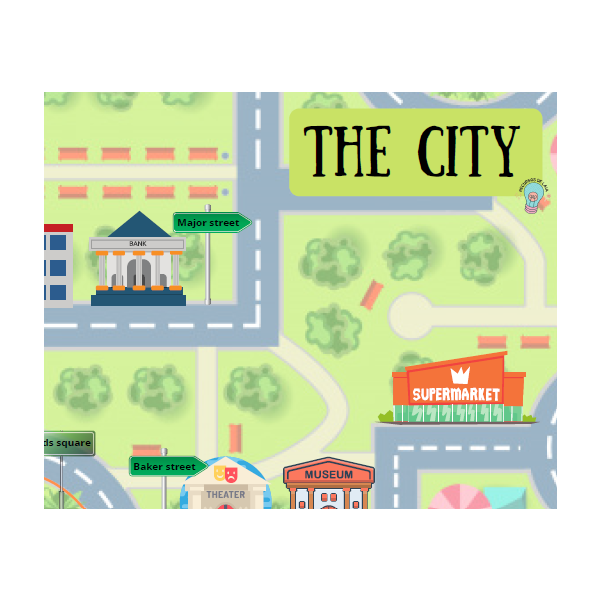 The city map