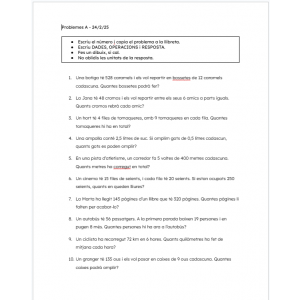 Problemes classificats 2