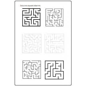 Orientació espacial (geometria): Activitats