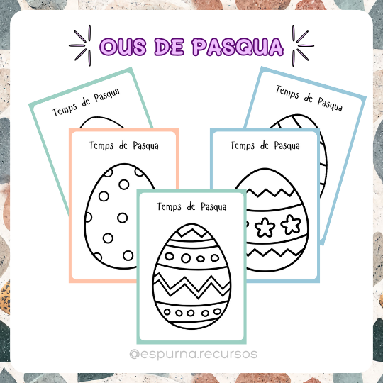 Ous de Pasqua grafisme i pintar