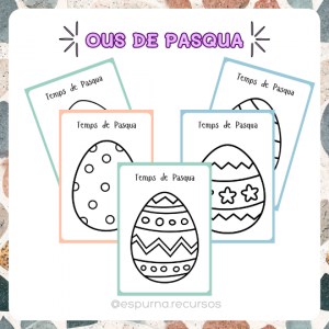 Ous de Pasqua grafisme i pintar