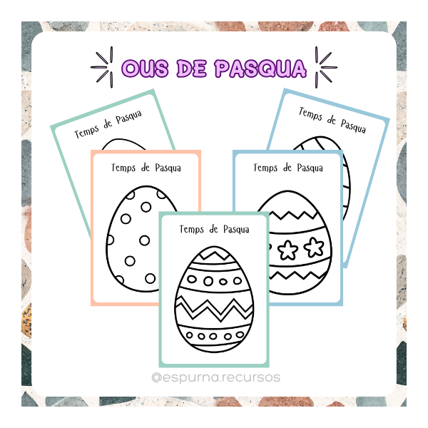 Ous de Pasqua grafisme i pintar