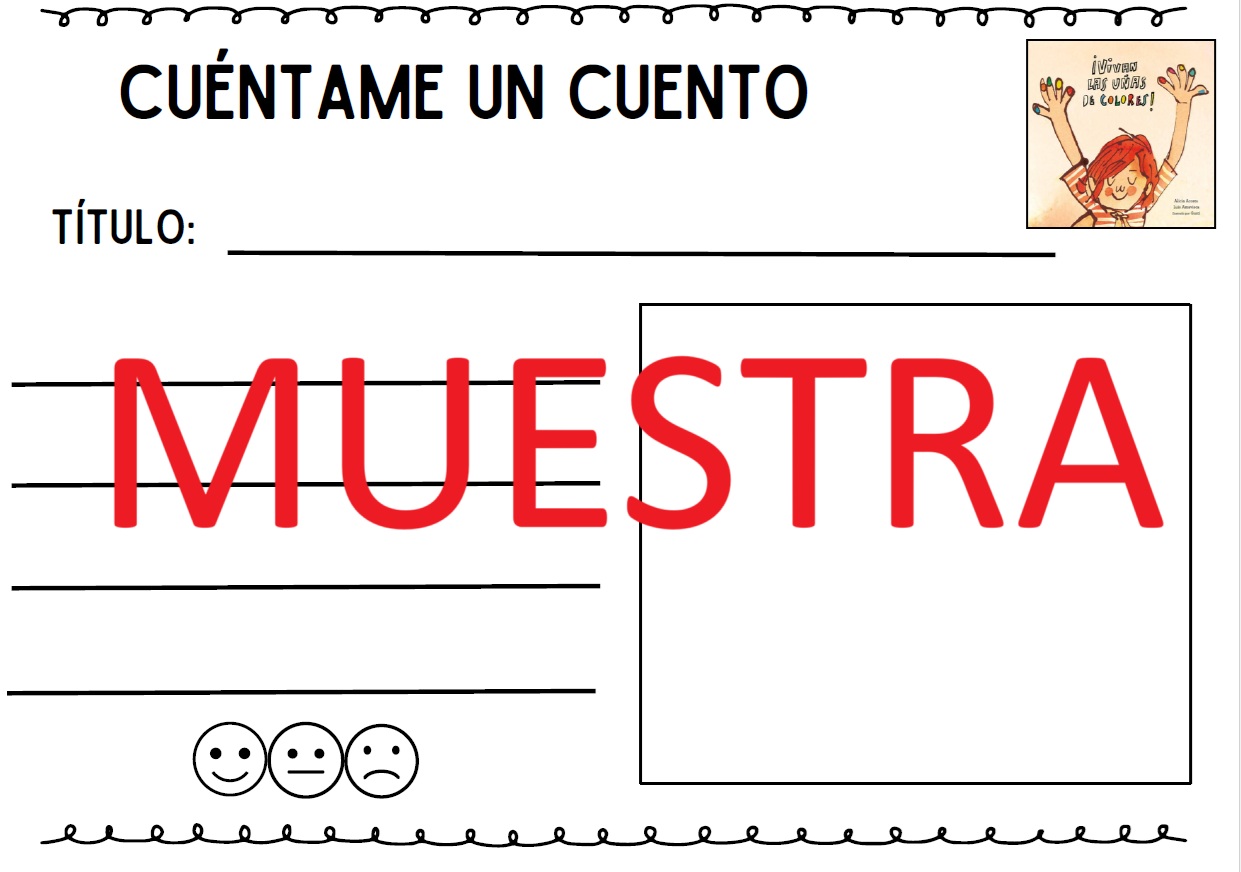 Plantilla para taller de cuentos.