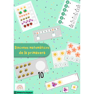 Rincones de matemáticas de la primavera