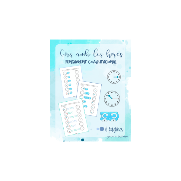 Girs i hores - pensament computacional