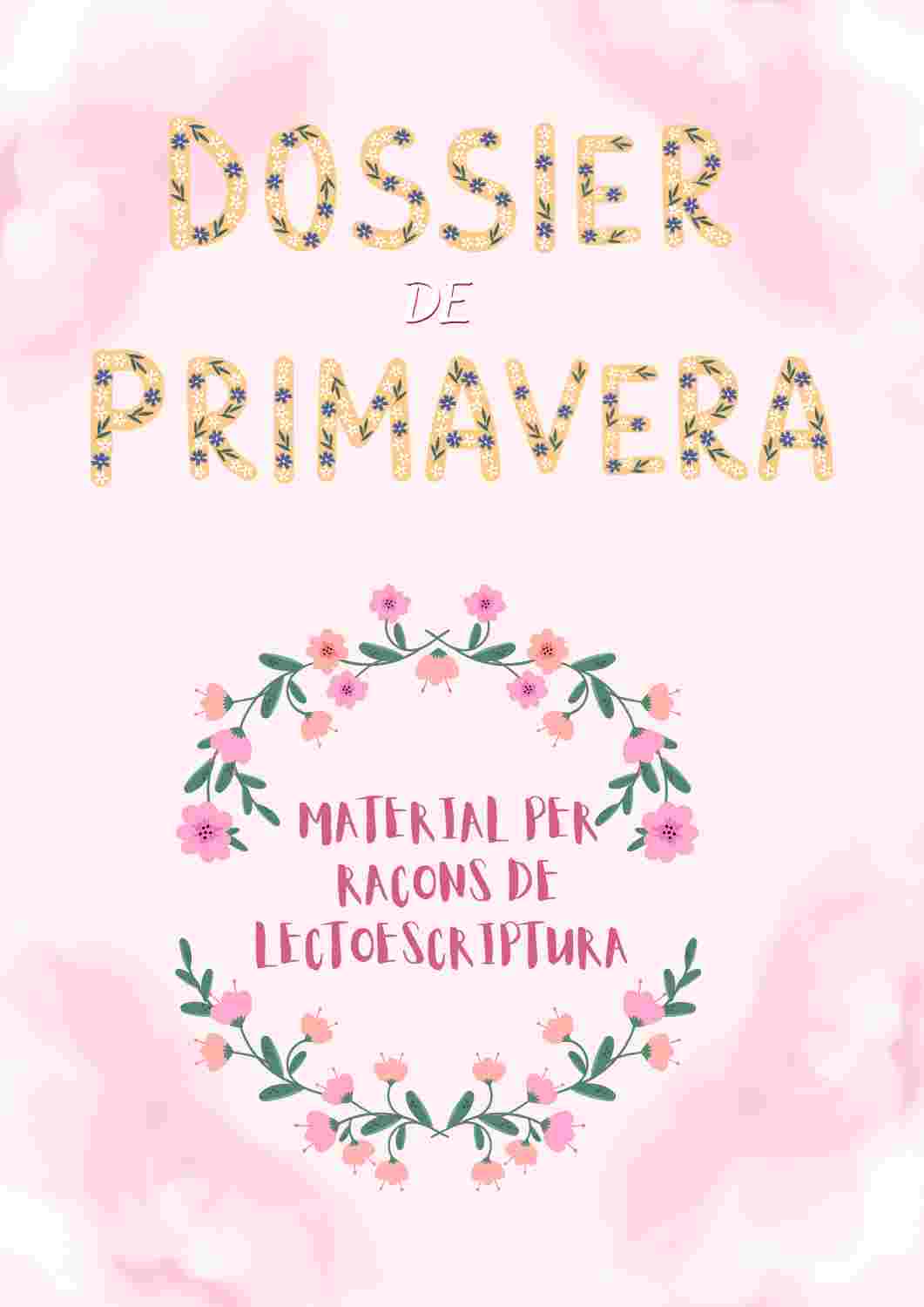 Dossier lectoescriptura primavera
