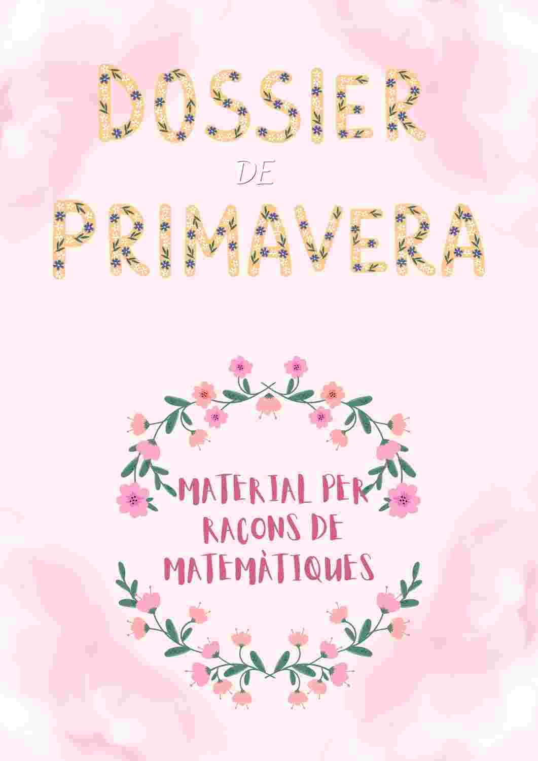 Dossier matemàtiques primavera