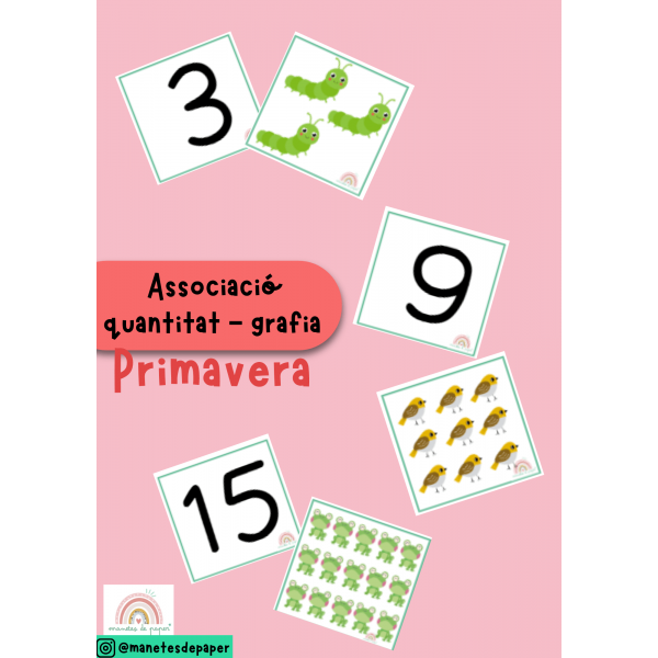 Associació quantitat-grafia primavera