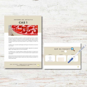 Comprensió lectora "Informes de detectius"