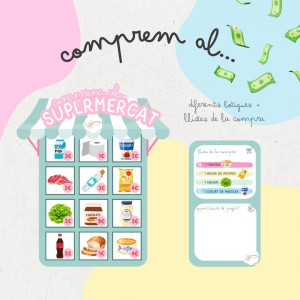 COMPREM AL.. (COMPRES SENZILLES A DIFERENTS ESTABLIMENTS; INICIACIÓ AL SISTEMA MONETARI EURO).