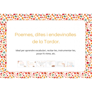 Poemes, dites i endevinalles de la Tardor