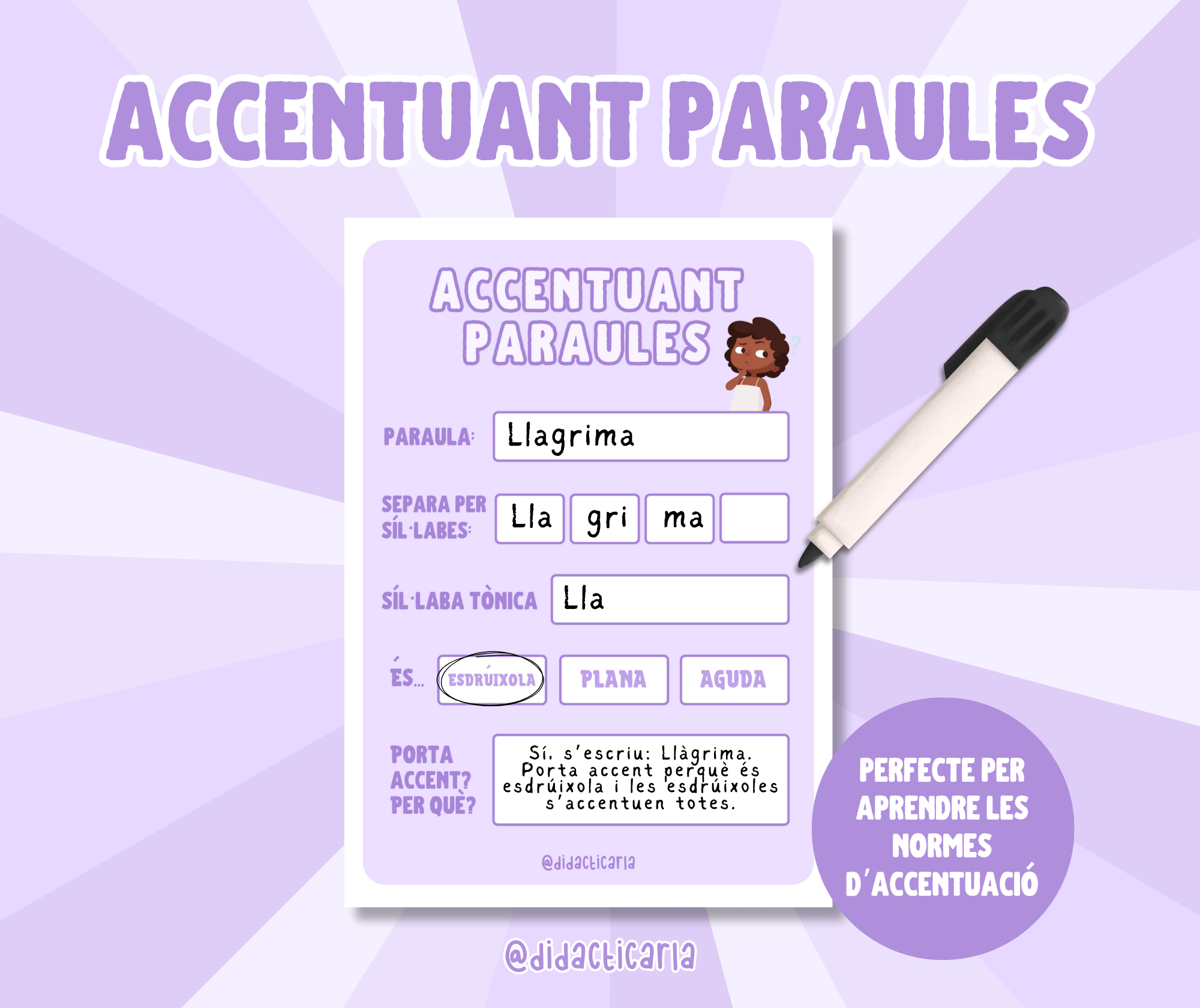 Accentuant paraules