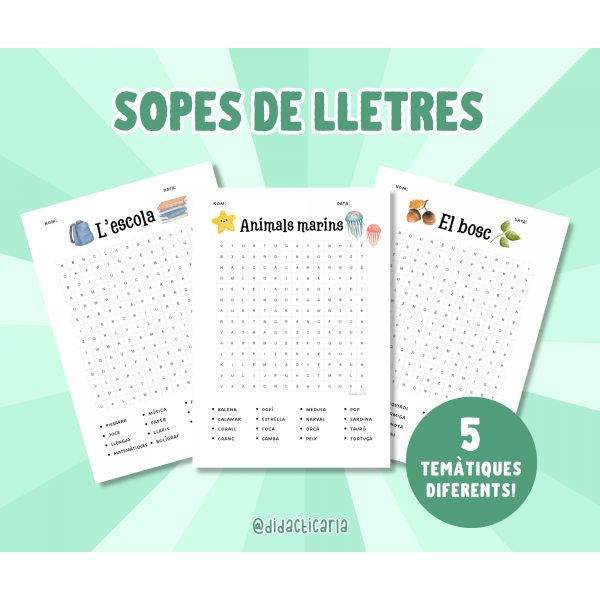 Sopes de lletres